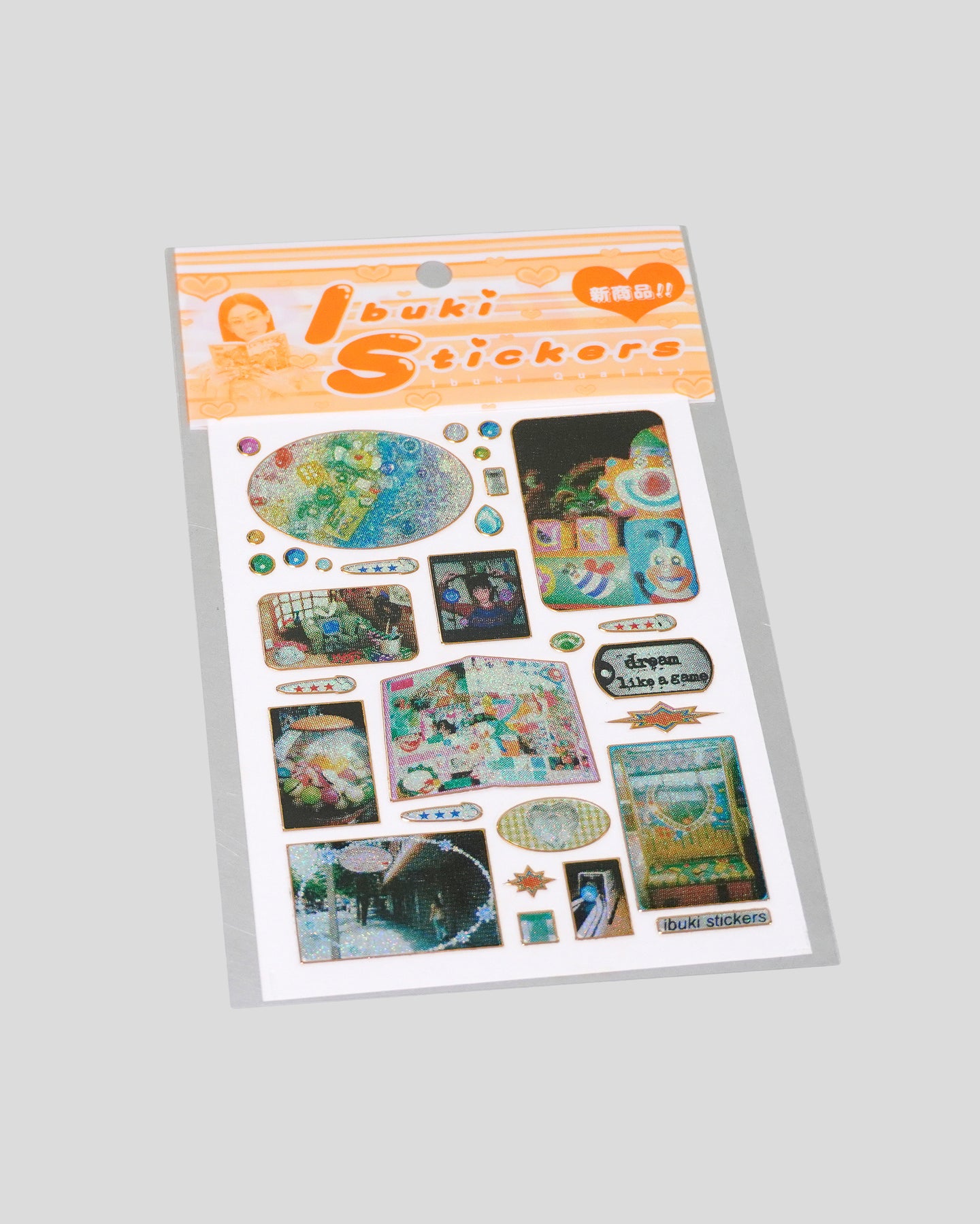 Ibuki Sakai - Dream Like a Game Stickers